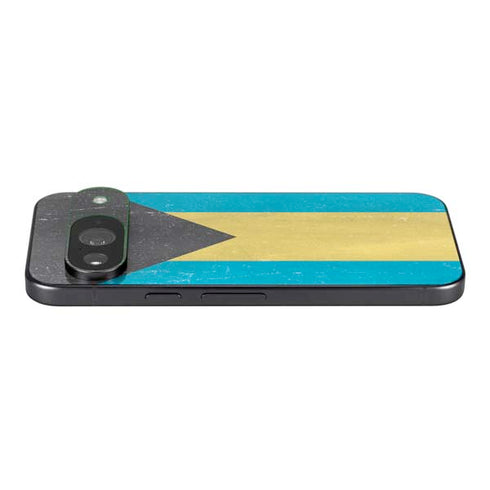 Bahamas Flag Distressed Google Pixel 9 Skin